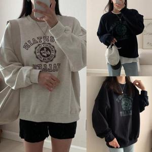 [강물처럼]위쉬몰 HJ 밸리양기모오버맨투맨(V710H511) 빅사이즈