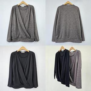 [강물처럼]위쉬몰 NB 체리브이랩라운드긴팔티(T187H512) 빅사이