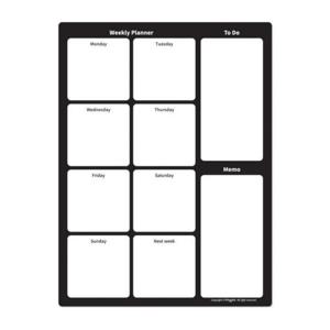 [문구/오피스] 마그피아 유리용 위클리플래너 메모 MGMB SWE3040