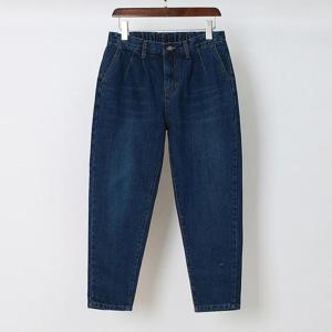 [강물처럼]아이우먼 켓워싱7수기모배기팬츠 LOQ183M512 빅사이즈