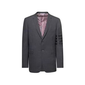 톰브라운 클래식핏 4선 플레인 위빙 울 자켓 다크그레이 남성 MJC001A 06146 025