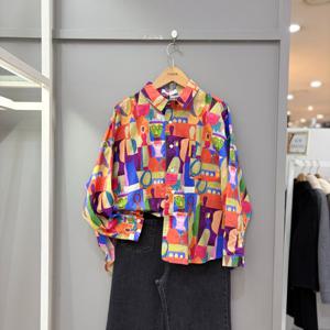 [무자크]컬러풀 셔츠 MQ3BL12