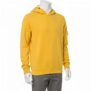 스톤아일랜드 와펜패치 남성 후드 티셔츠 761562852 옐로우