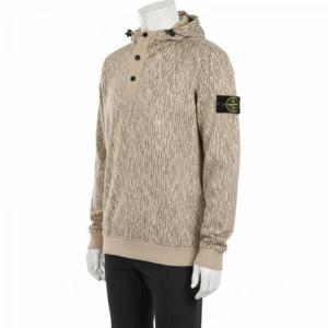 스톤아일랜드 21FW 레인 카모 버튼 후드 와펜 남성 티셔츠 7515653E3 V0091