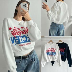 [강물처럼]위쉬몰 MA 기모뉴시티크롭맨투맨(V810H512) 빅사이즈