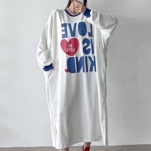 [강물처럼]아이우먼 러브카인드박시원피스 MAV804M512 빅사이즈