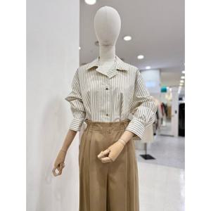 [리스트][LIST] 코튼 스트라이프 루즈핏 셔츠 TWWSTQ50030