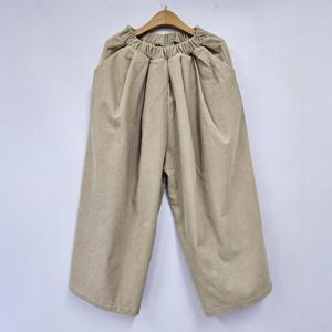 [강물처럼]아이우먼 오버와이드밴딩골덴팬츠 EMT131M512 빅사이