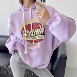 [강물처럼]아이우먼 프로젝트기모끈후드티 NMV797M512 빅사이즈