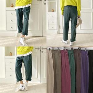 [강물처럼]위쉬몰 BQ 통밴딩기모배기팬츠(K531H211) 빅사이즈 (9