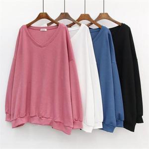 [강물처럼]빅사이즈사랑해요 E893L211 가오리히트기모맨투맨 IL