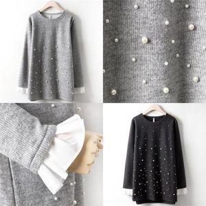 [강물처럼]위쉬몰 MN 진주별빛루즈티(0489RH210) 빅사이즈 (9181