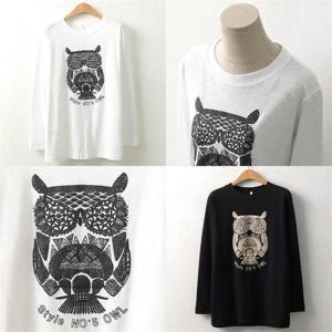 [강물처럼]위쉬몰 MN 에스닉부엉이긴팔티(6842H210) 빅사이즈 (9