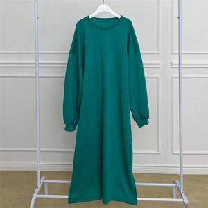 [강물처럼]아이우먼 기모안감맨투맨롱원피스 GLN462M210 빅사이