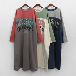 [강물처럼]빅사이즈사랑해요 K490L210 내셔널기모롱원피스 PO (9