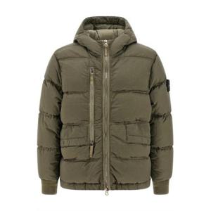스톤아일랜드 에코닐 후드 패딩 점퍼 K2S15 4100088 S0019 V0054
