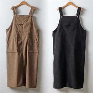 [강물처럼]위쉬몰 CH 스낵포켓멜빵롱원피스(J550H212) 빅사이즈