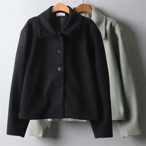 [강물처럼]위쉬몰 DL 버튼카라브람숏자켓(J545H212) 빅사이즈 (9