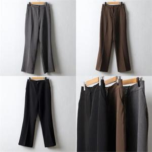 [강물처럼]위쉬몰 GY 슬림핏뒤밴딩슬랙스(J539H212) 빅사이즈 (9