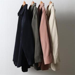 [강물처럼]빅사이즈사랑해요 J532L212 오버핏피치코튼남방 PE (9