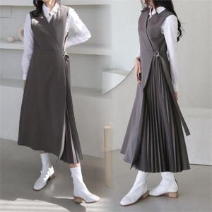 [강물처럼]위쉬몰 TG 메이랩플리츠원피스(K595H212) 빅사이즈 (9