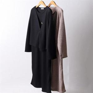 [강물처럼]빅사이즈사랑해요 H031L211 금단추가디건원피스 NB (9