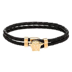 베르사체 메두사 가죽 팔찌 DG05579 DMTN D41O