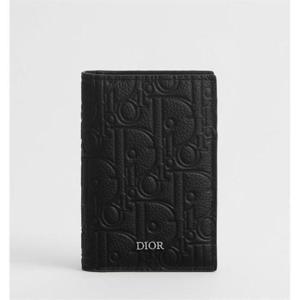 디올 버티컬 바이폴드 2단카드 지갑 2ESCH138FLG_H00N