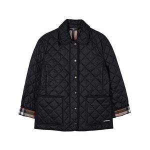[버버리] 여성 달리 다이아몬드 퀼팅 자켓 8091443 W DALRY A1189