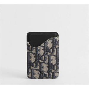 디올 새들 마그네틱 카드 지갑 2ADCH168YKS_H05E