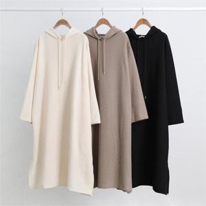 [강물처럼]빅사이즈사랑해요 K709L212 후디기모무지롱원피스 LY