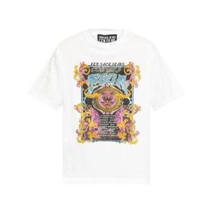 베르사체 크리스탈 Tour 로고 티셔츠 투어 78GAHC03CJ01C 003