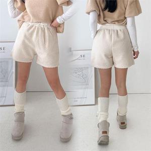 [강물처럼]위쉬몰 KD 포근푸들끈밴딩반바지(K735H301) 빅사이즈