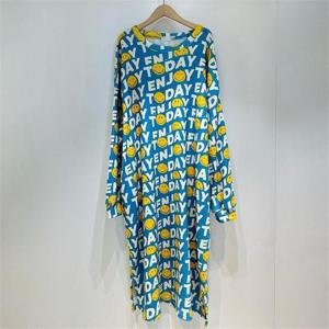 [강물처럼]아이우먼 투데이패턴니트원피스 MAN815M301 빅사이즈