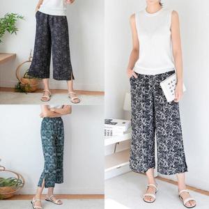 [강물처럼]위쉬몰 BZ 윈드패턴8부트임팬츠(J090H212) 빅사이즈 (