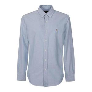 폴로 랄프 로렌 컬러 포니로고 자수 옥스포드 셔츠 710792041002