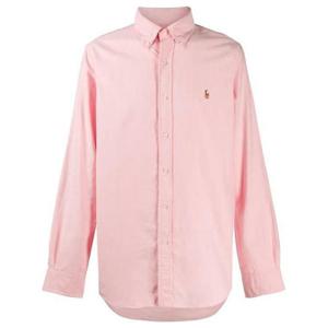 폴로 랄프 로렌 컬러 포니로고 자수 옥스포드 셔츠 710792041003