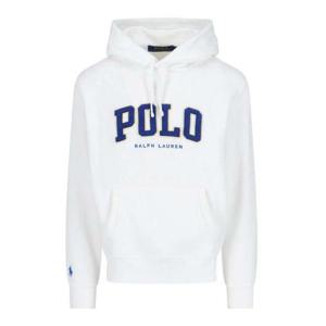 폴로 랄프 로렌 로고 플록 후디 710959017003