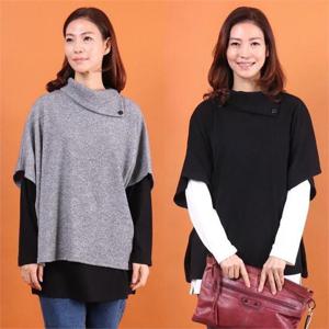 [강물처럼]빅사이즈사랑해요 8191L301 원버튼터들베스트 WW (946