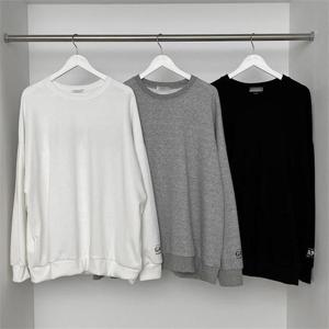 [강물처럼]빅사이즈사랑해요 K762L301 가먼오버롱나염맨투맨티 P