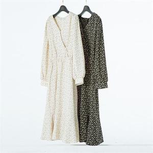 [강물처럼]빅사이즈사랑해요 K765L301 스냅잔꽃스트링원피스 CM