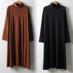 [강물처럼]위쉬몰 RA 기모핸드폴라롱원피스(J570H212) 빅사이즈