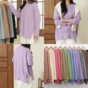 [강물처럼]위쉬몰 BQ 옆트임라운드넥긴팔티(K646H212) 빅사이즈