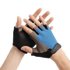 액티브 메쉬 스포츠 반장갑(M) (블루) 자전거장갑 헬스반장갑