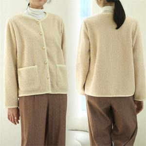 [강물처럼]위쉬몰 LY 진주버튼뽀글이가다건(K630H212) 빅사이즈