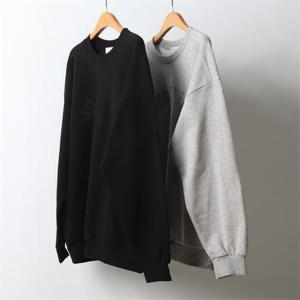 [강물처럼]빅사이즈사랑해요 J548L212 덤자수기모안감맨투맨 CH