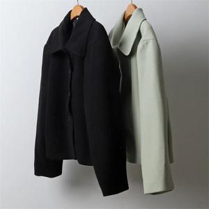 [강물처럼]빅사이즈사랑해요 J545L212 카라버튼브람숏자켓 DL (9