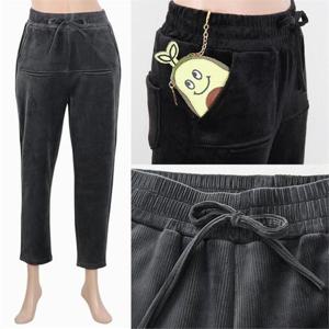 [강물처럼]위쉬몰 BZ 코듀로이기모입술팬츠(J102H211) 빅사이즈