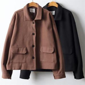 [강물처럼]위쉬몰 CH 스퀘어주머니울자켓(J499H211) 빅사이즈 (9