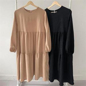 [강물처럼]빅사이즈사랑해요 G269L211 드림뒷리본셔링원피스 CR